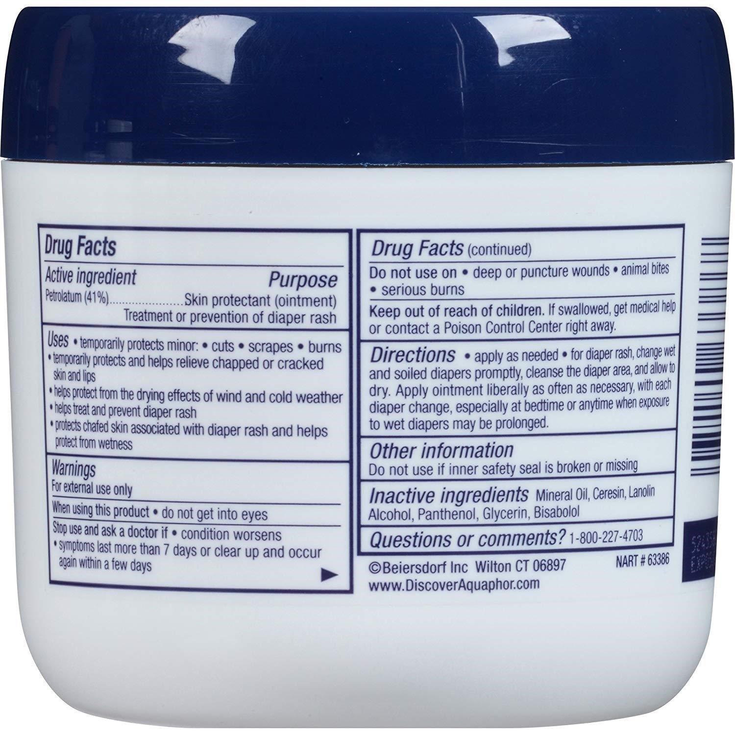 Aquaphor Bebekler İçin Çok Amaçlı Cilt Bakım Kremi 396GR