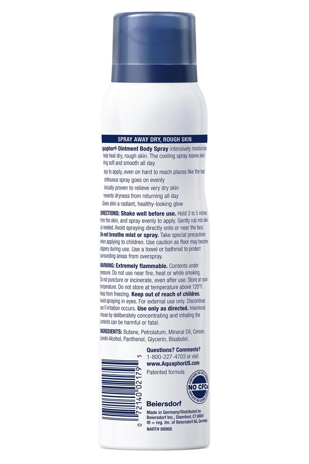 Aquaphor Kuru ve Pürüzlü Ciltler İçin Nemlendirici Vücut Spreyi 105GR