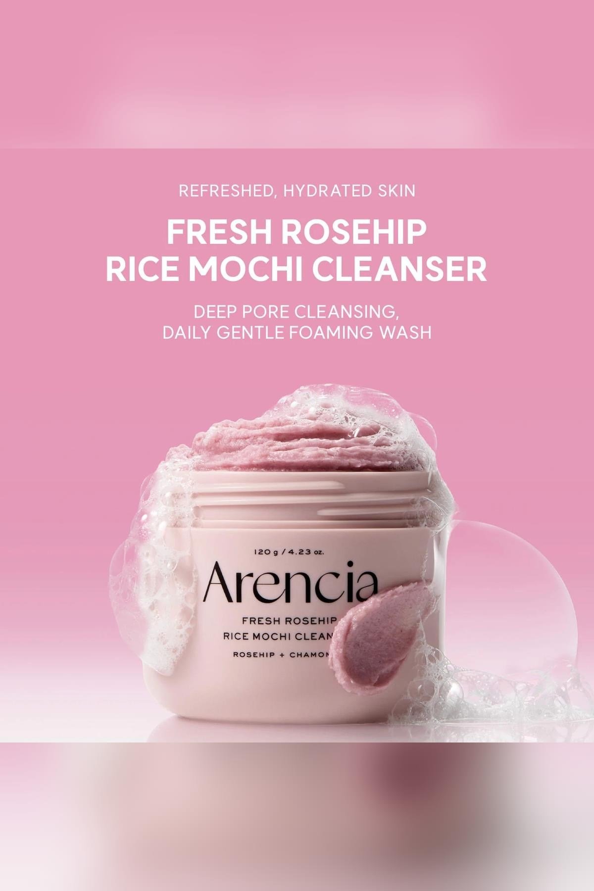 Arencia Fresh Rosehip Rice Mochi Yüz Temizleyici 120GR
