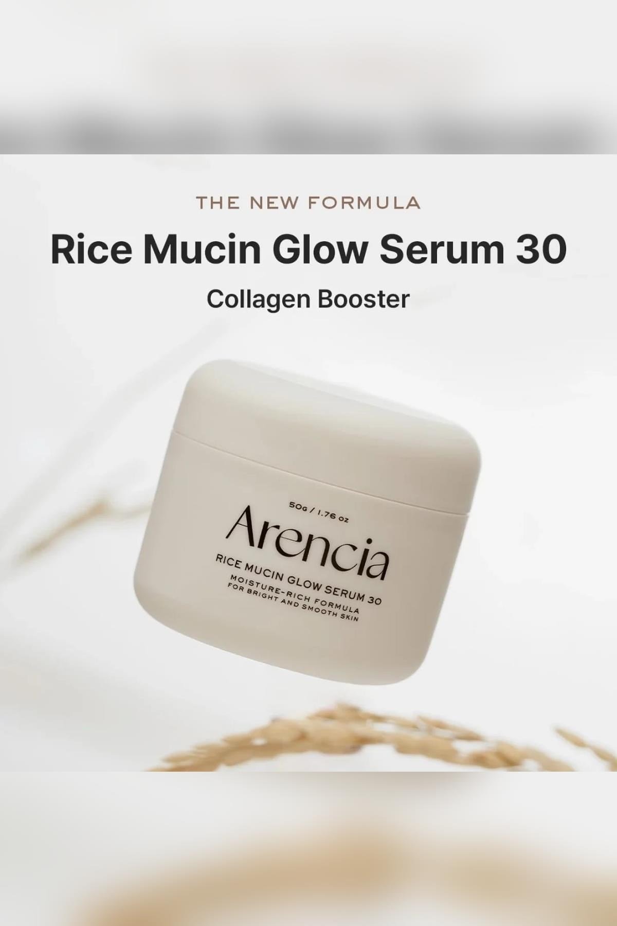 Arencia Rice Mucin Glow 30 Nemlendirici Gece Maskesi Serumu 50GR
