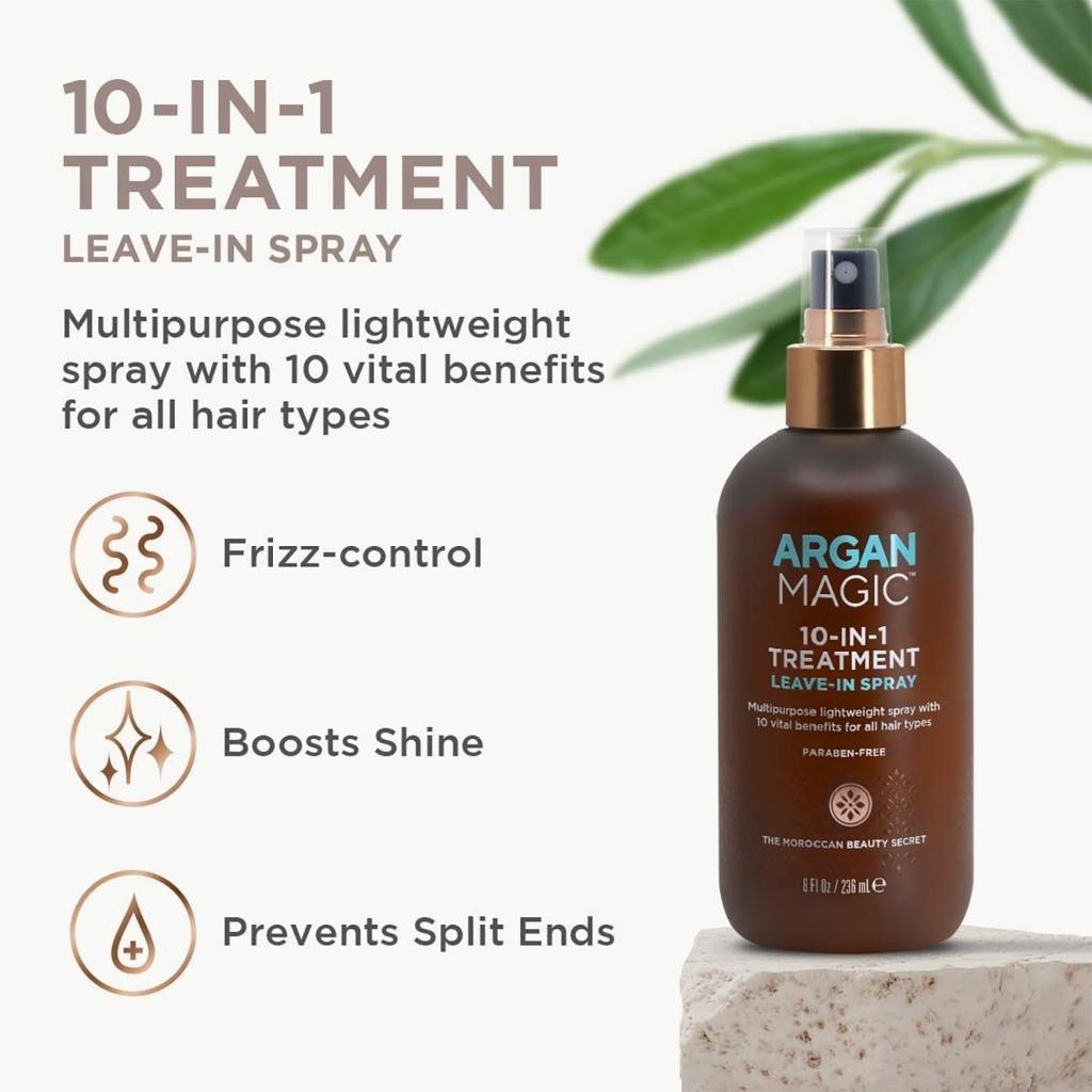 Argan Magic 10-in-1 Çok Amaçlı Saç Bakım Spreyi 236ML