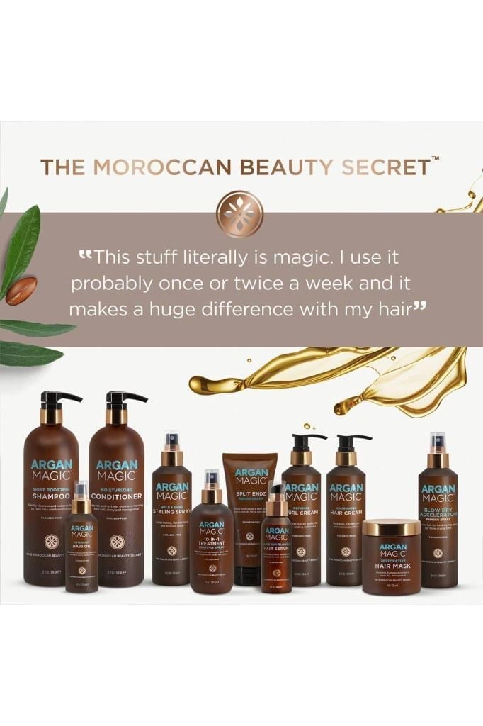 Argan Magic Hızlı Kurutmaya Karşı Koruyucu Saç Serumu 88ML
