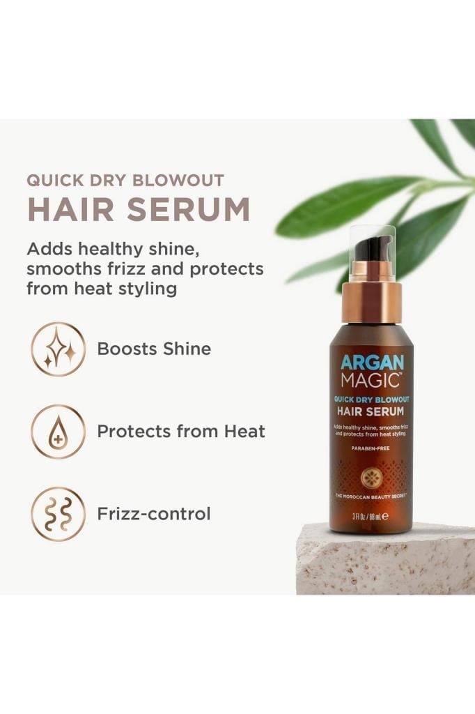 Argan Magic Hızlı Kurutmaya Karşı Koruyucu Saç Serumu 88ML