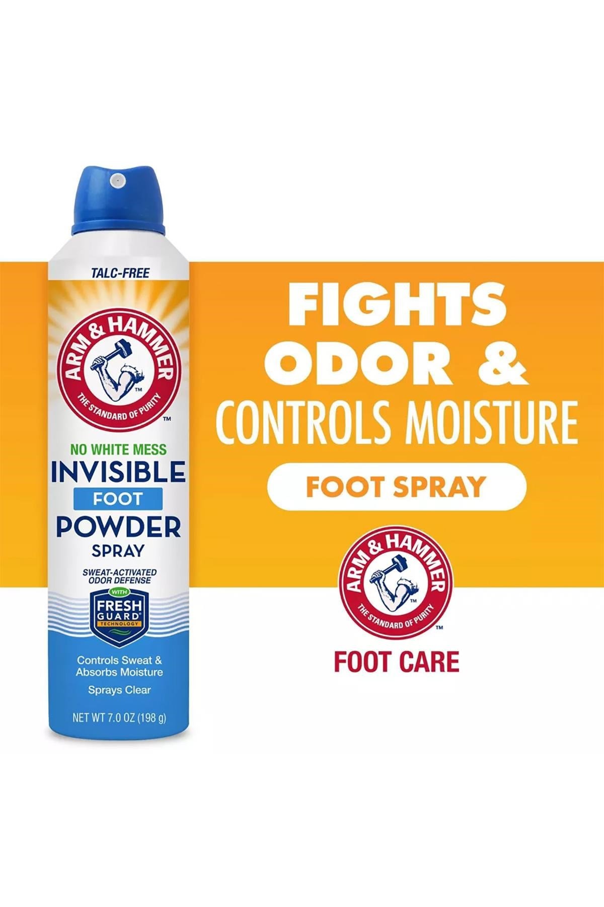 Arm & Hammer Ayak Kokusu Karşıtı Şeffaf Ayak Spreyi 198GR