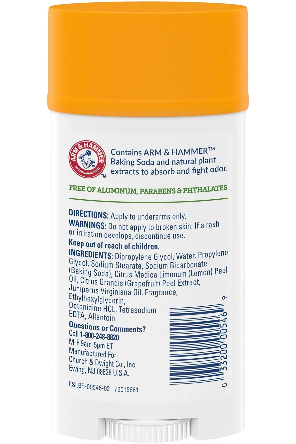 Arm Hammer Essentials Juniper Berry Deodorant 71GR