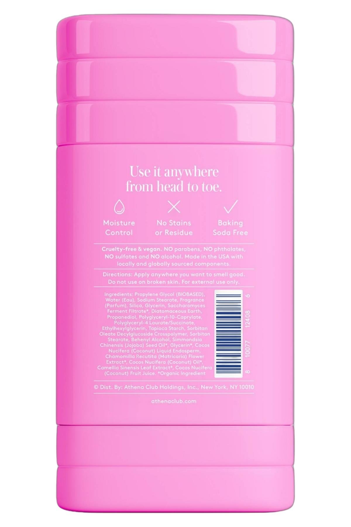 Athena Club First Blush Alüminyumsuz Tüm Vücut Stick Deodorant 74GR