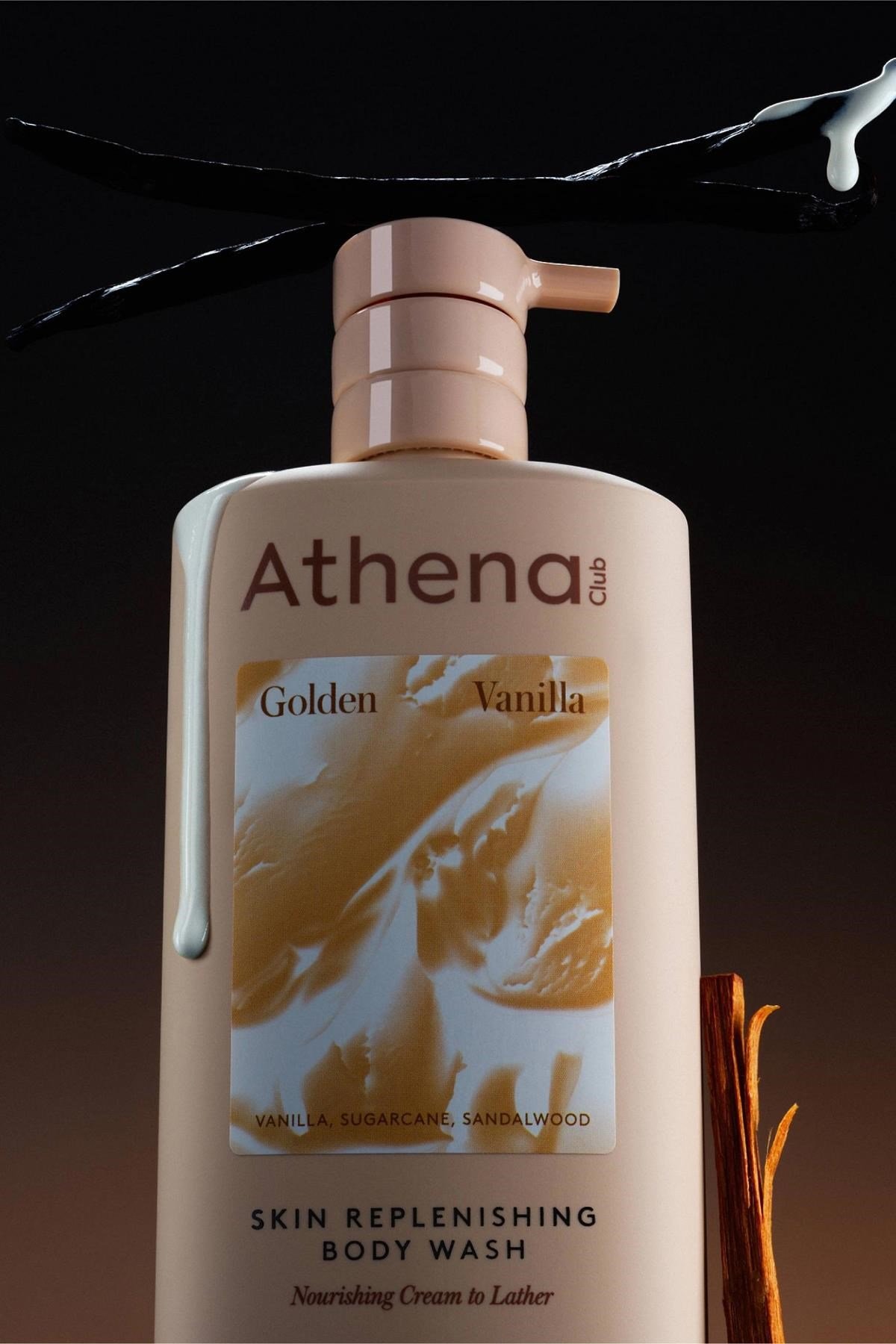 Athena Club Golden Vanilla Duş Jeli 532ML