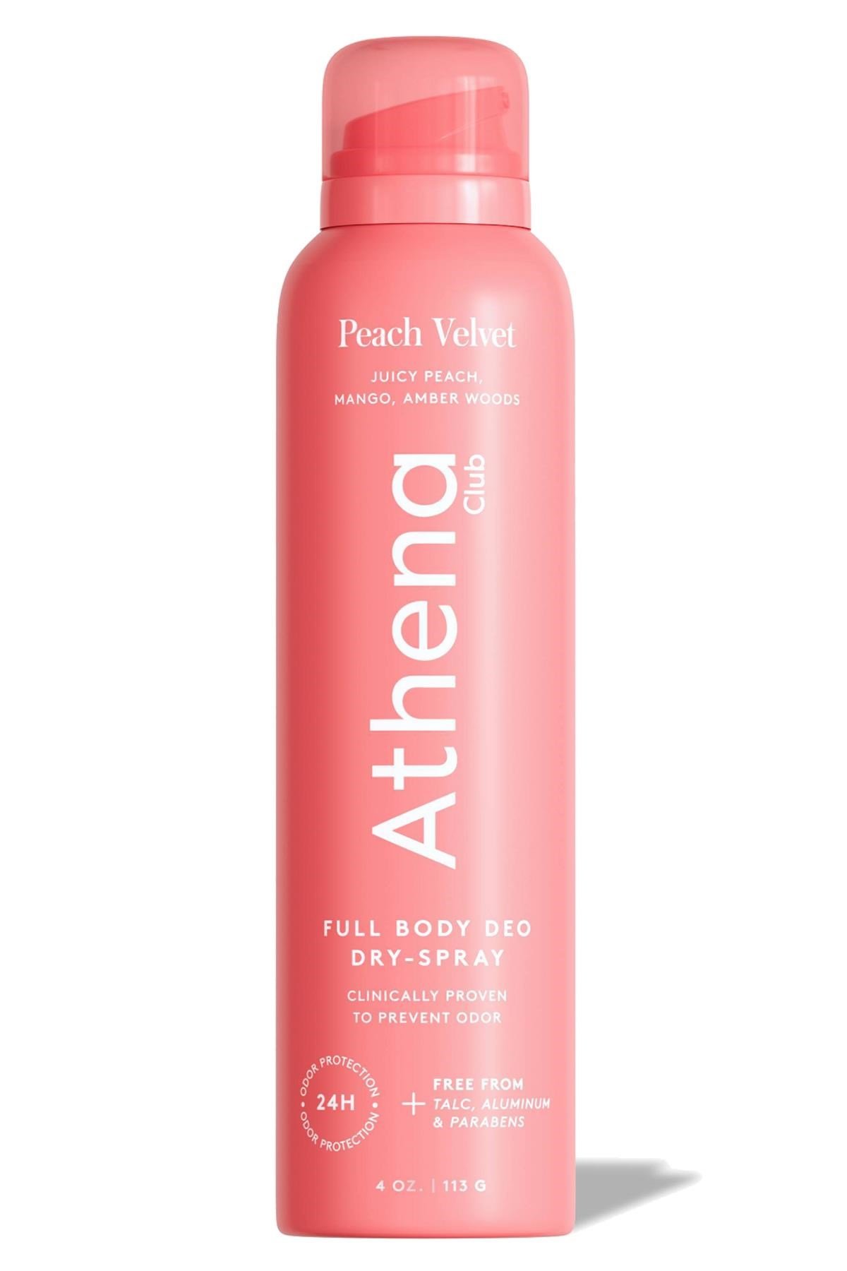 Athena Club Peach Velvet Tüm Vücut Sprey Deodorant 113GR