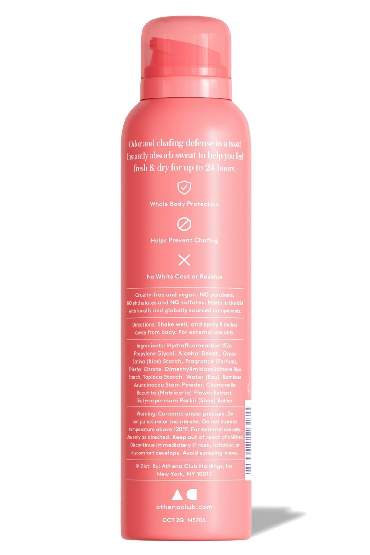 Athena Club Peach Velvet Tüm Vücut Sprey Deodorant 113GR