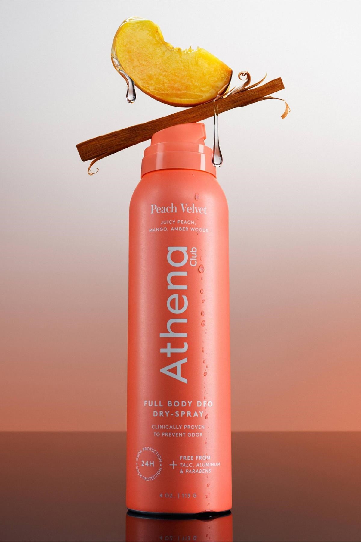 Athena Club Peach Velvet Tüm Vücut Sprey Deodorant 113GR