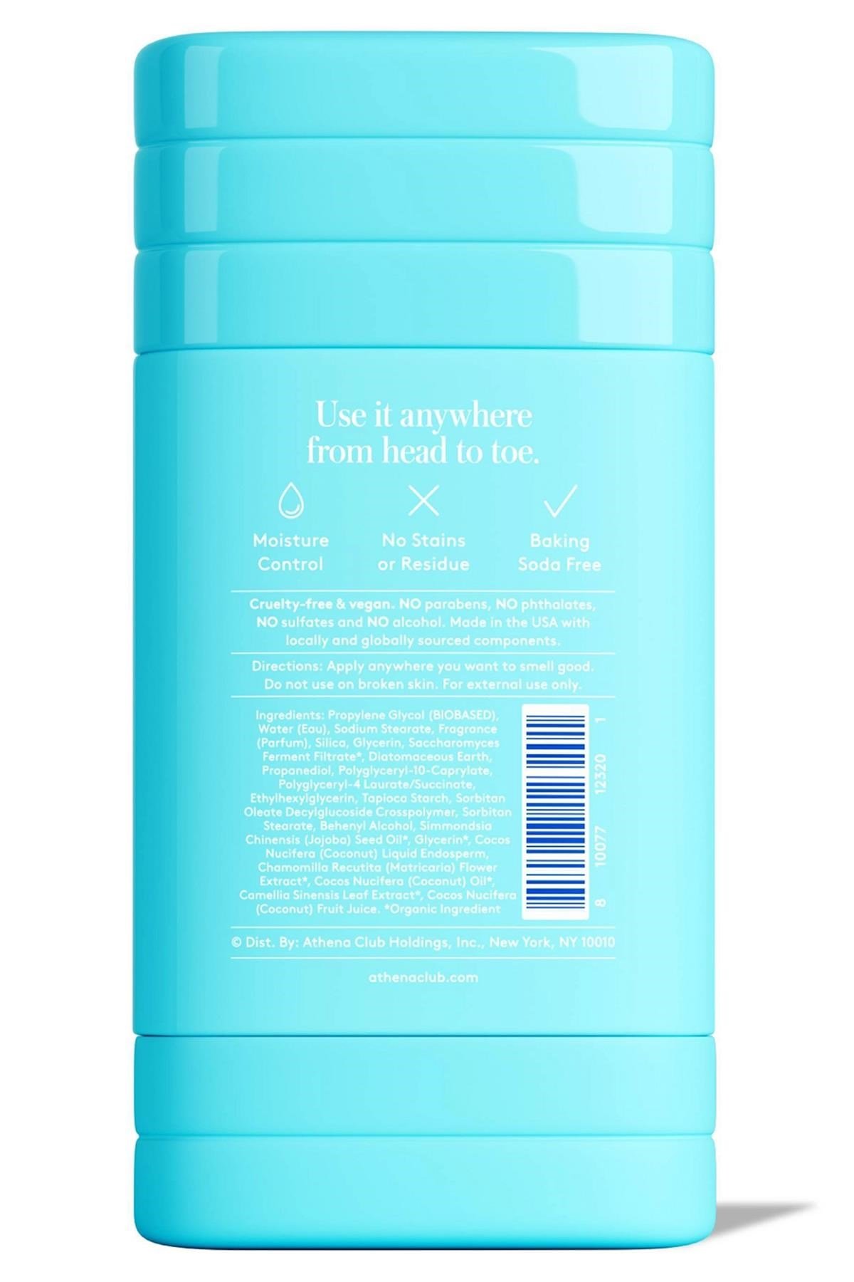 Athena Club Sea Splash Alüminyumsuz Tüm Vücut Stick Deodorant 85GR