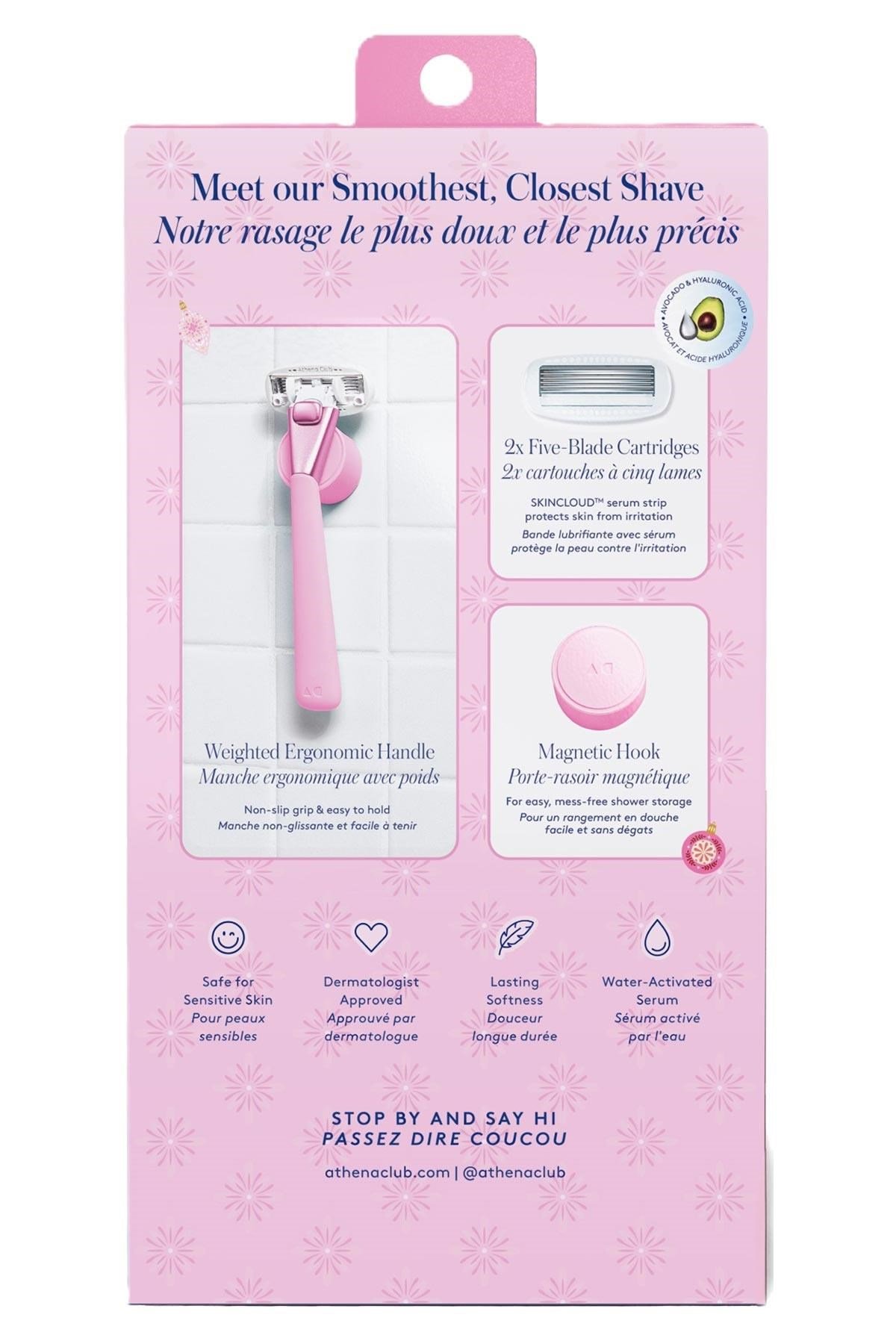 Athena Club Sugar Plum 5 Bıçaklı Kadın Tıraş Bıçağı Seti