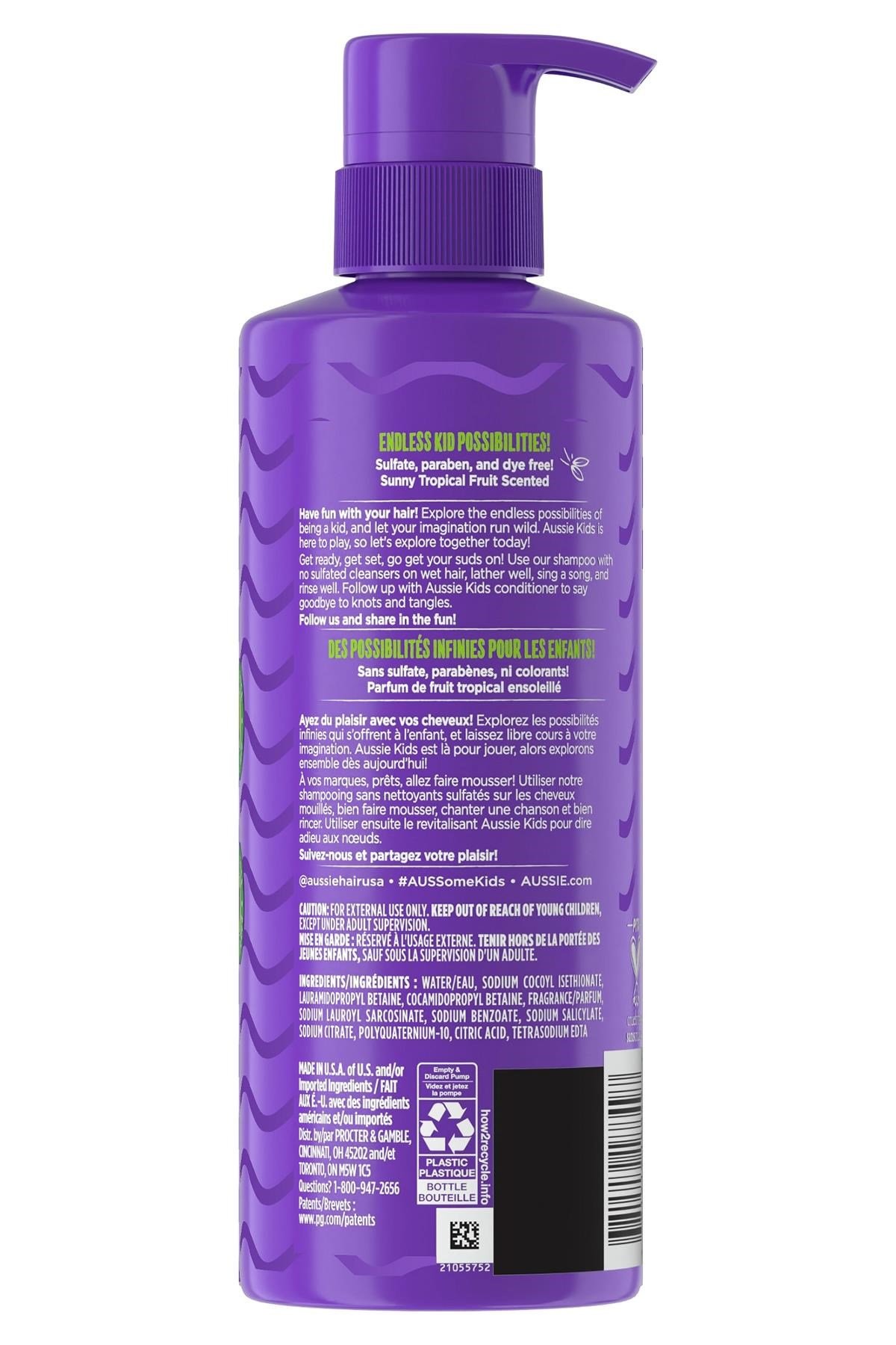 Aussie Kids Çocuklar İçin Nemlendirici Şampuan 475ML
