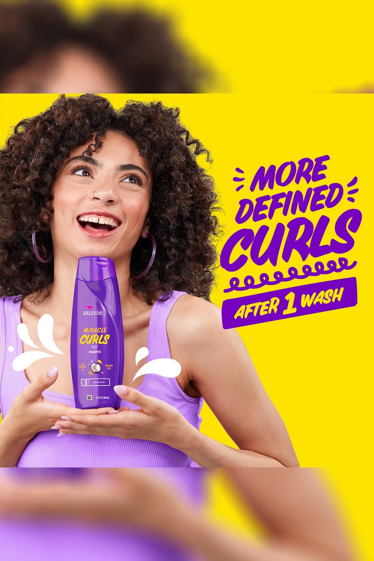Aussie Miracle Curls Bukle Belirginleştirici Şampuan 360ML