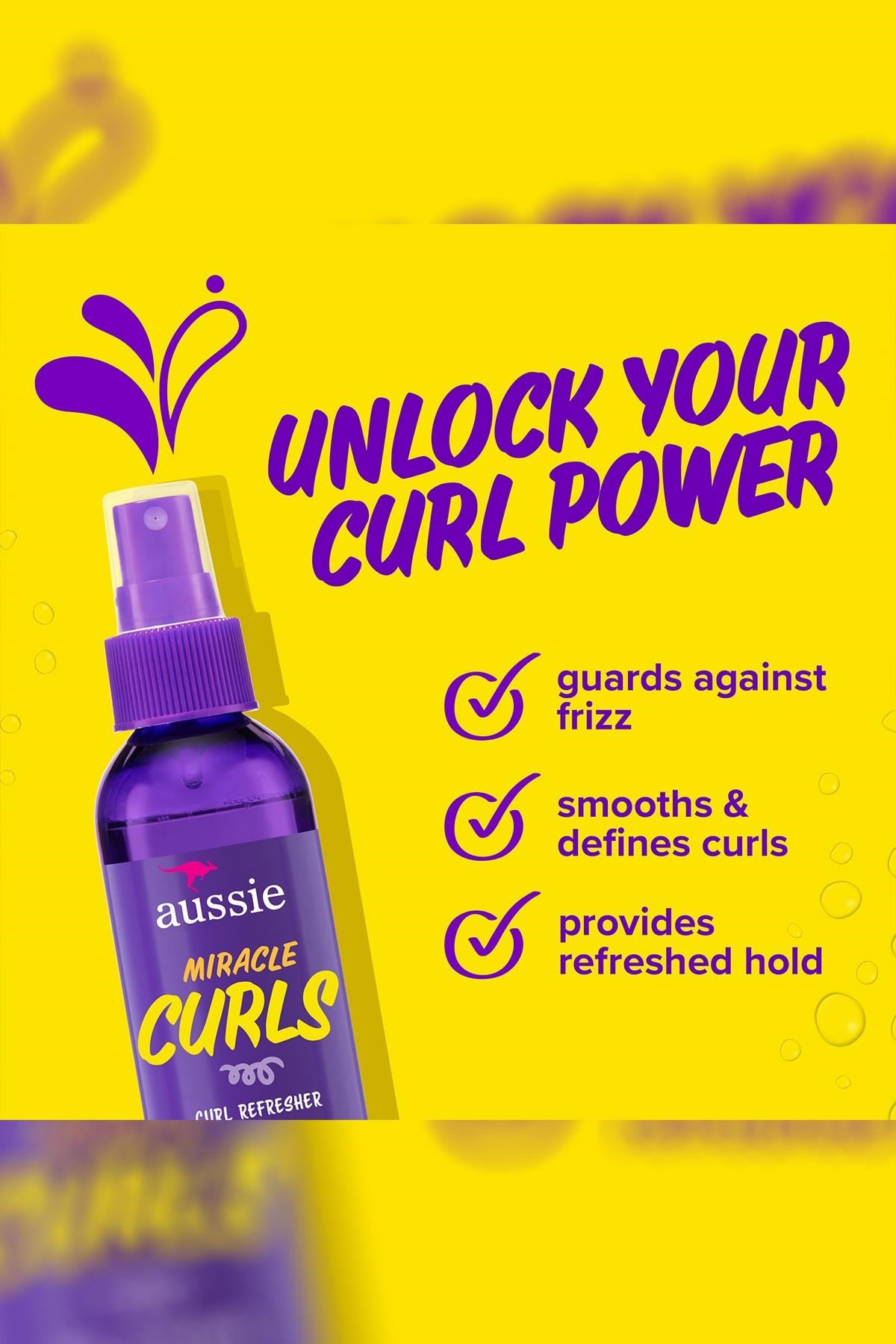 Aussie Miracle Curls Bukle Belirginleştirici Saç Spreyi 170ML