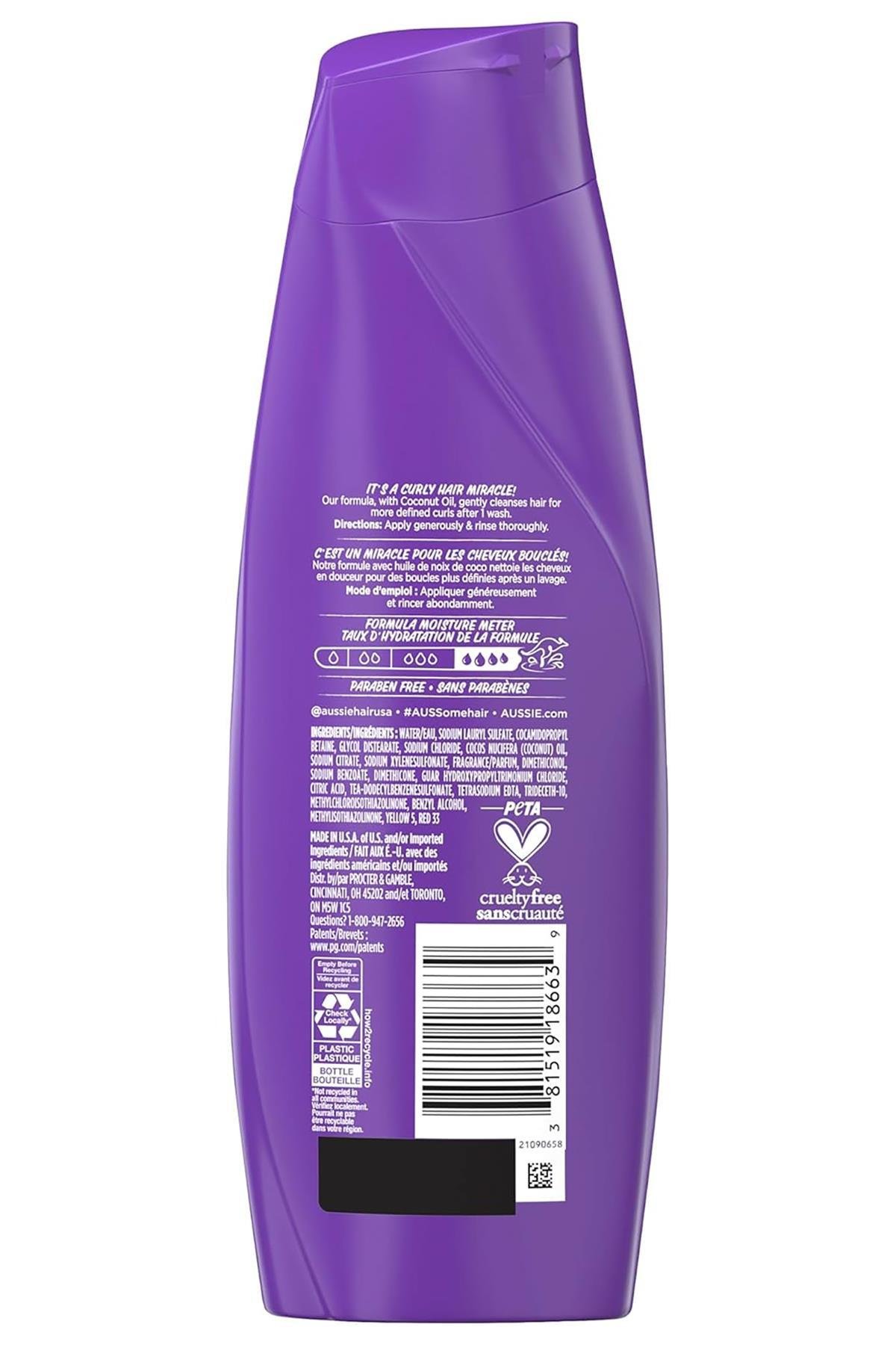 Aussie Miracle Curls Bukle Belirginleştirici Şampuan 360ML