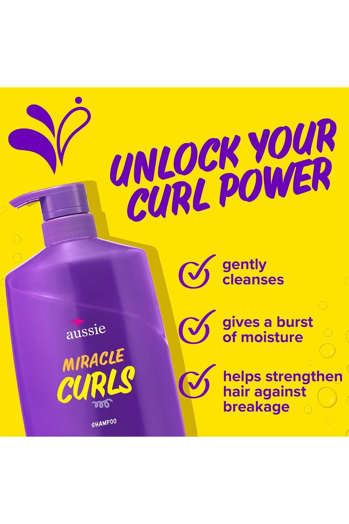 Aussie Miracle Curls Bukle Belirginleştirici Şampuan 778ML