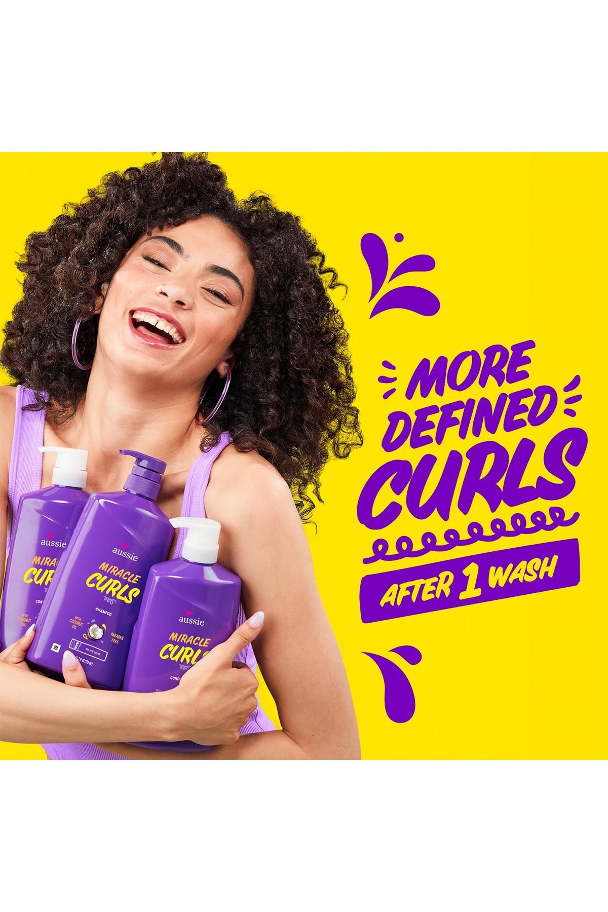 Aussie Miracle Curls Bukle Belirginleştirici Şampuan 778ML