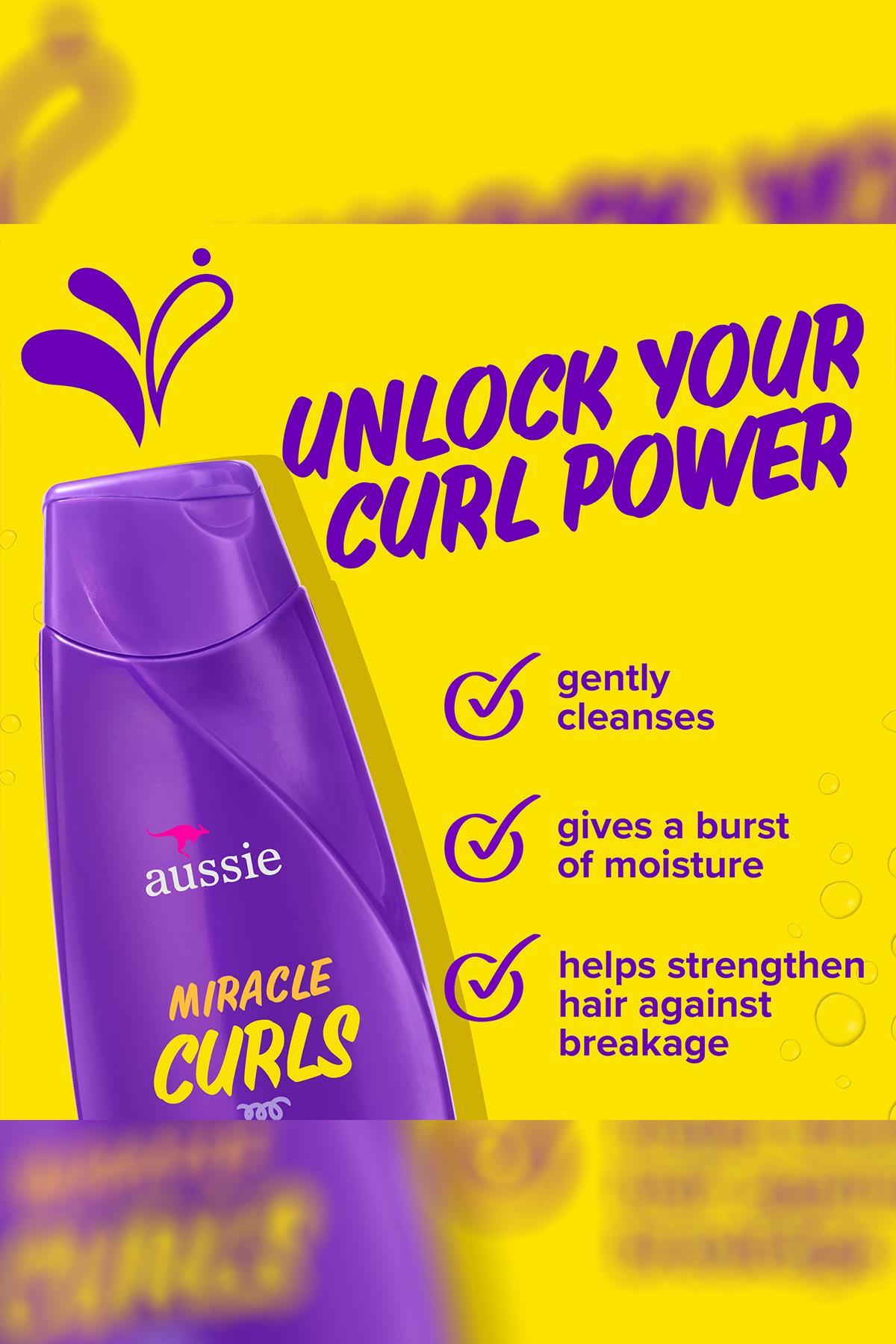 Aussie Miracle Curls Bukle Belirginleştirici Şampuan 360ML
