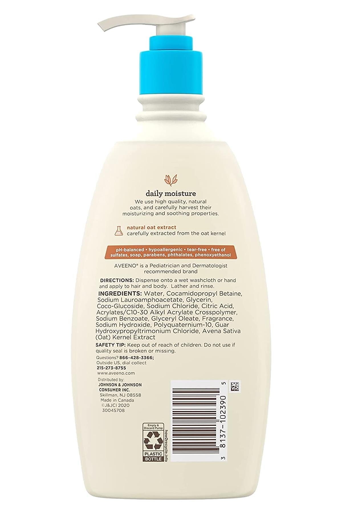 Aveeno Baby Bebek Şampuanı 532ML
