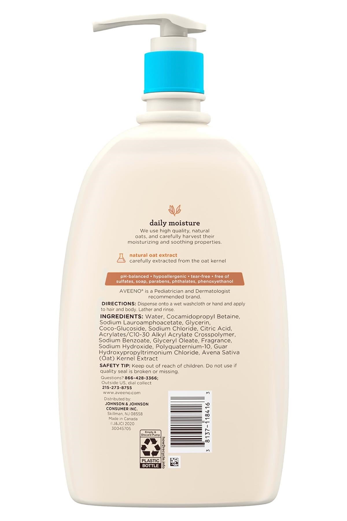 Aveeno Baby Bebek Şampuanı 976ML