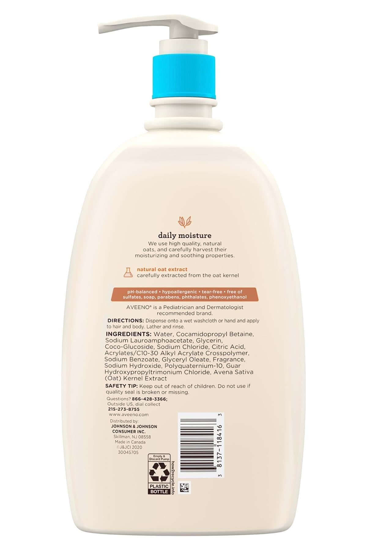 Aveeno Baby Bebek Şampuanı 976ML