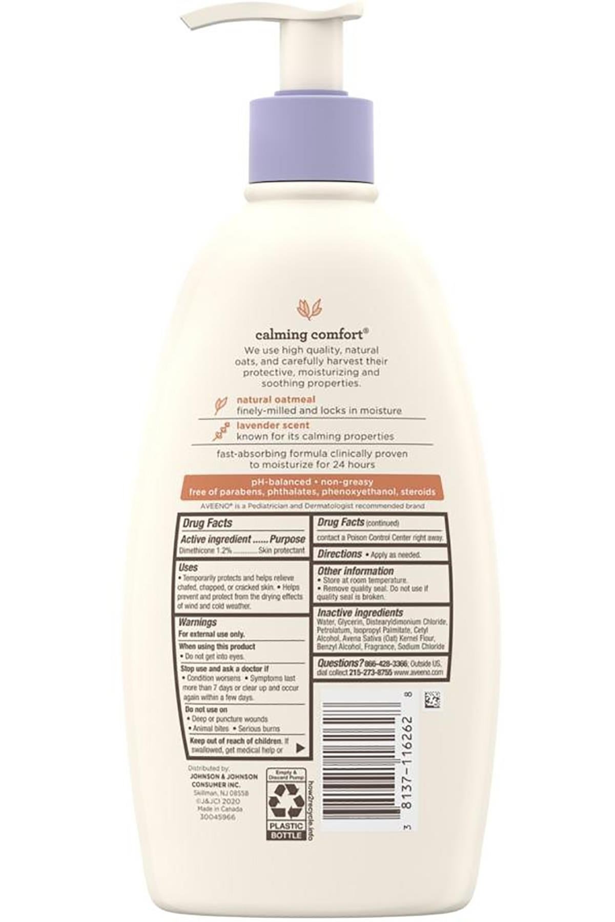 Aveeno Baby Calming Comfort Losyon 532ML