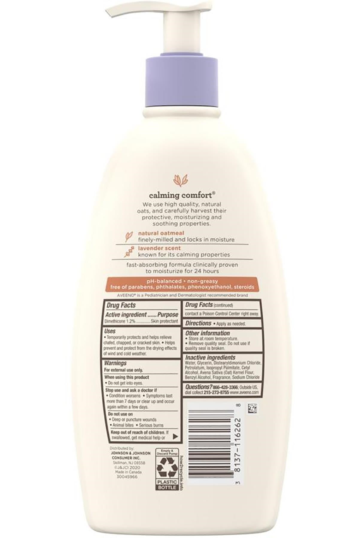 Aveeno Baby Calming Comfort Losyon 532ML