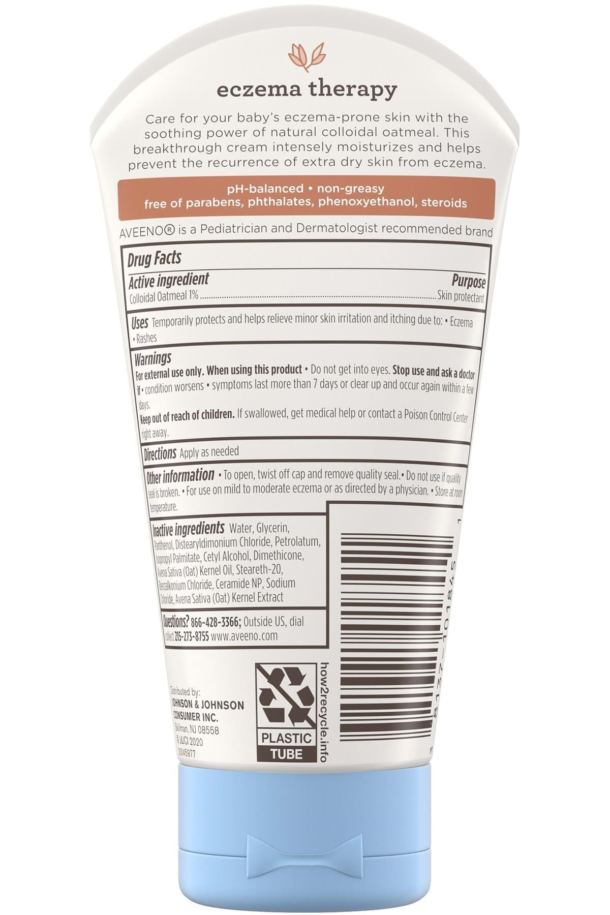 Aveeno Baby Eczema Therapy Nemlendirici Krem 141GR 