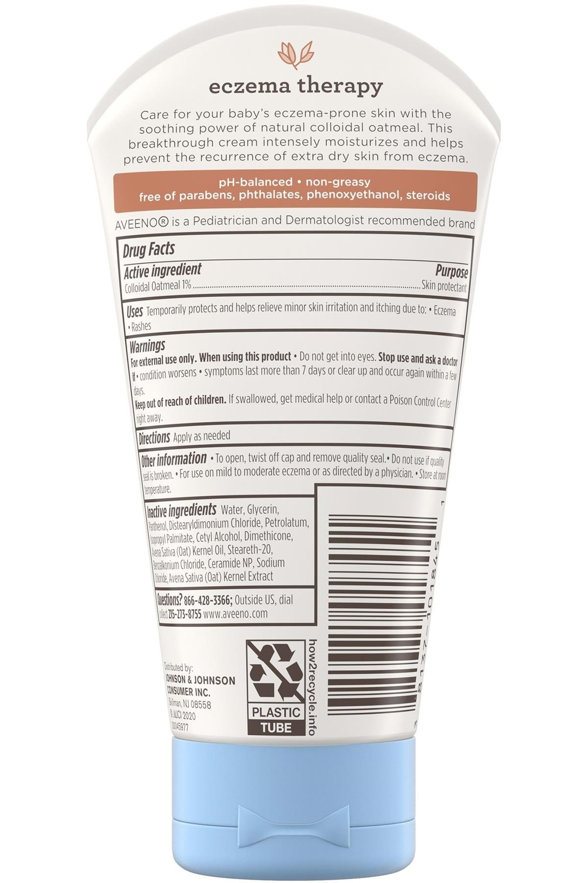 Aveeno Baby Eczema Therapy Nemlendirici Krem 141GR 