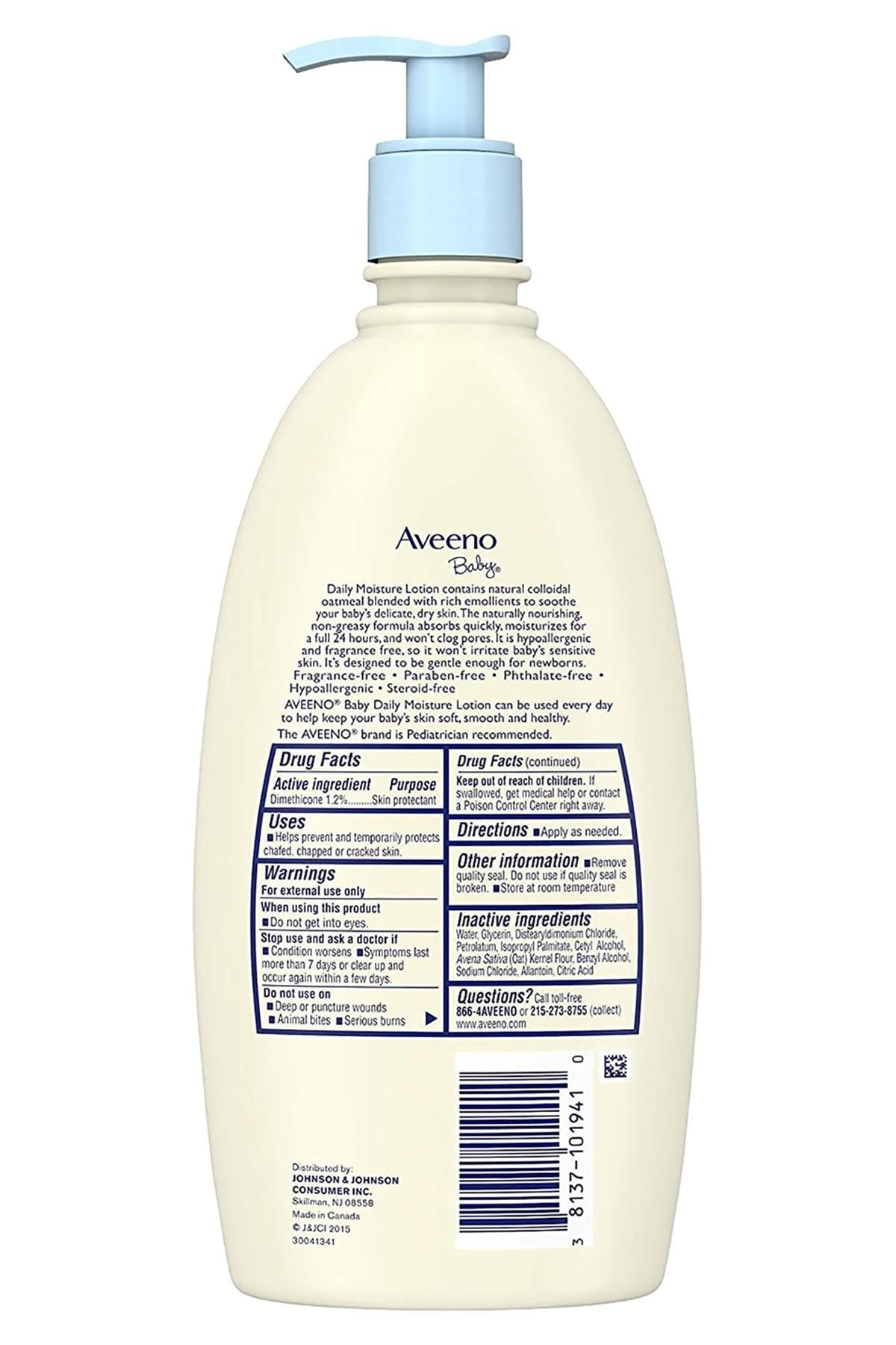 Aveeno Baby Günlük Nemlendirici Losyon 532ML
