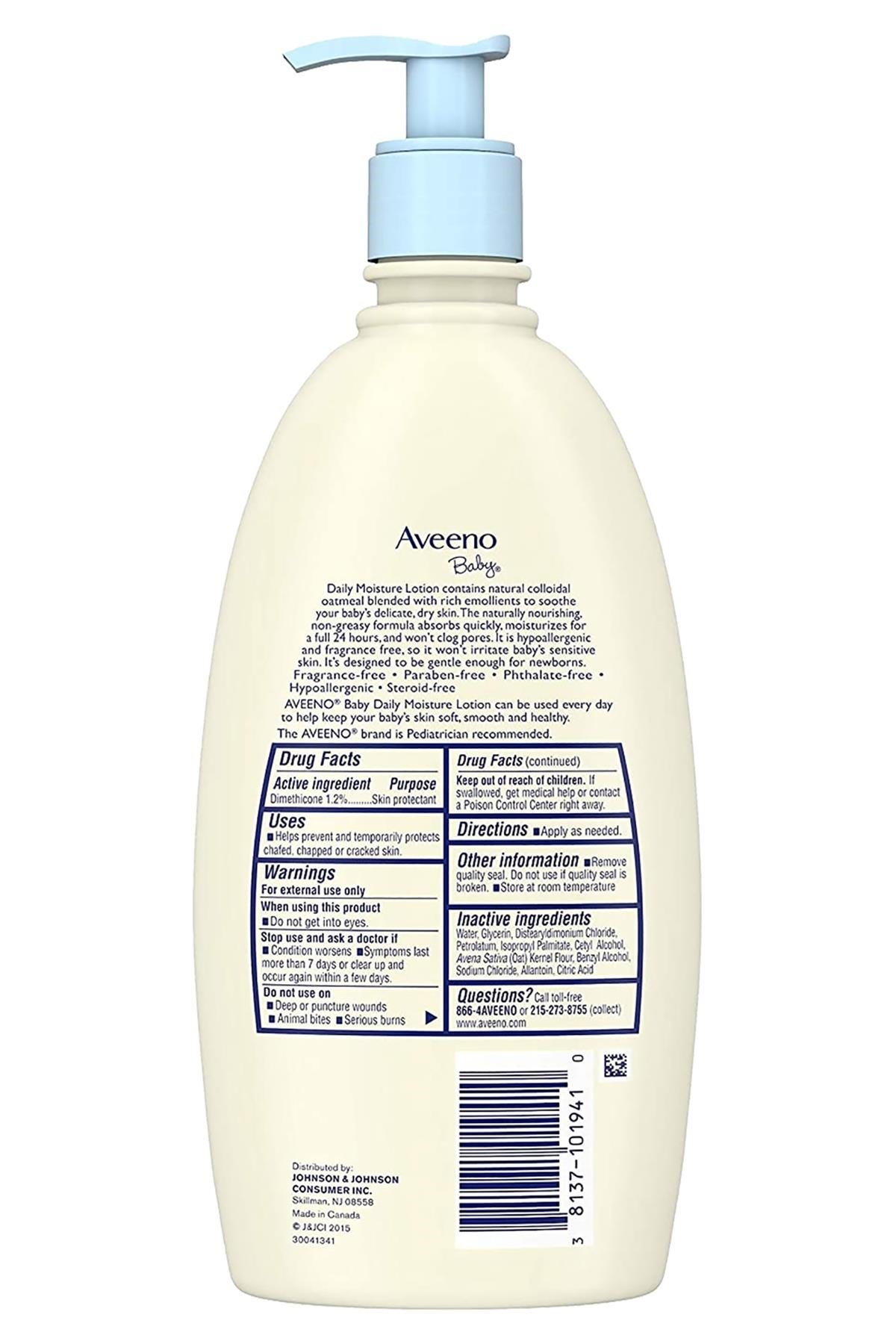 Aveeno Baby Günlük Nemlendirici Losyon 532ML