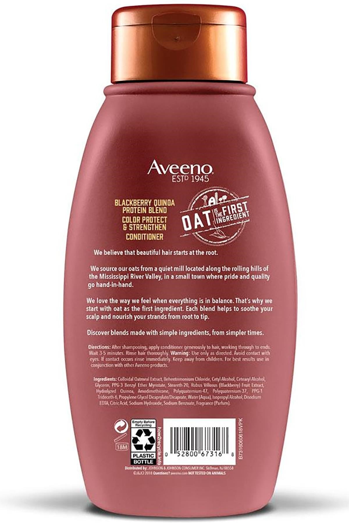 Aveeno Blackberry Quinoa Protein Blend Saç Kremi 354ML