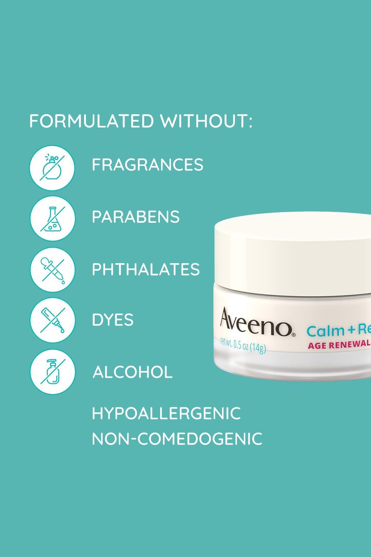 Aveeno Calm + Restore Age Renewal Jel Göz Altı Kremi 14GR