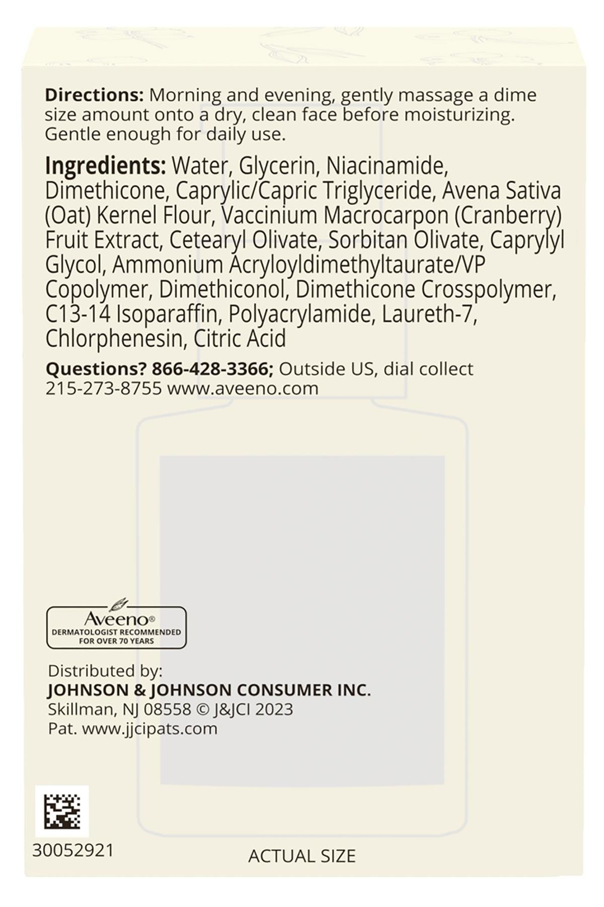 Aveeno Calm + Restore Age Renewal Yüz Serumu 29ML