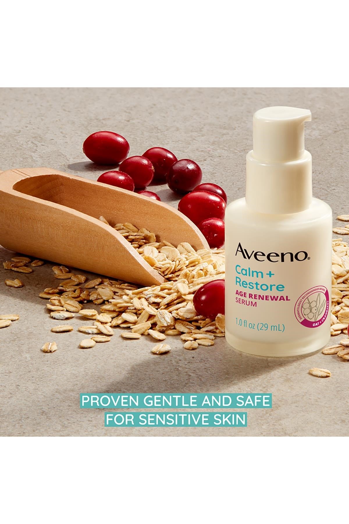 Aveeno Calm + Restore Age Renewal Yüz Serumu 29ML