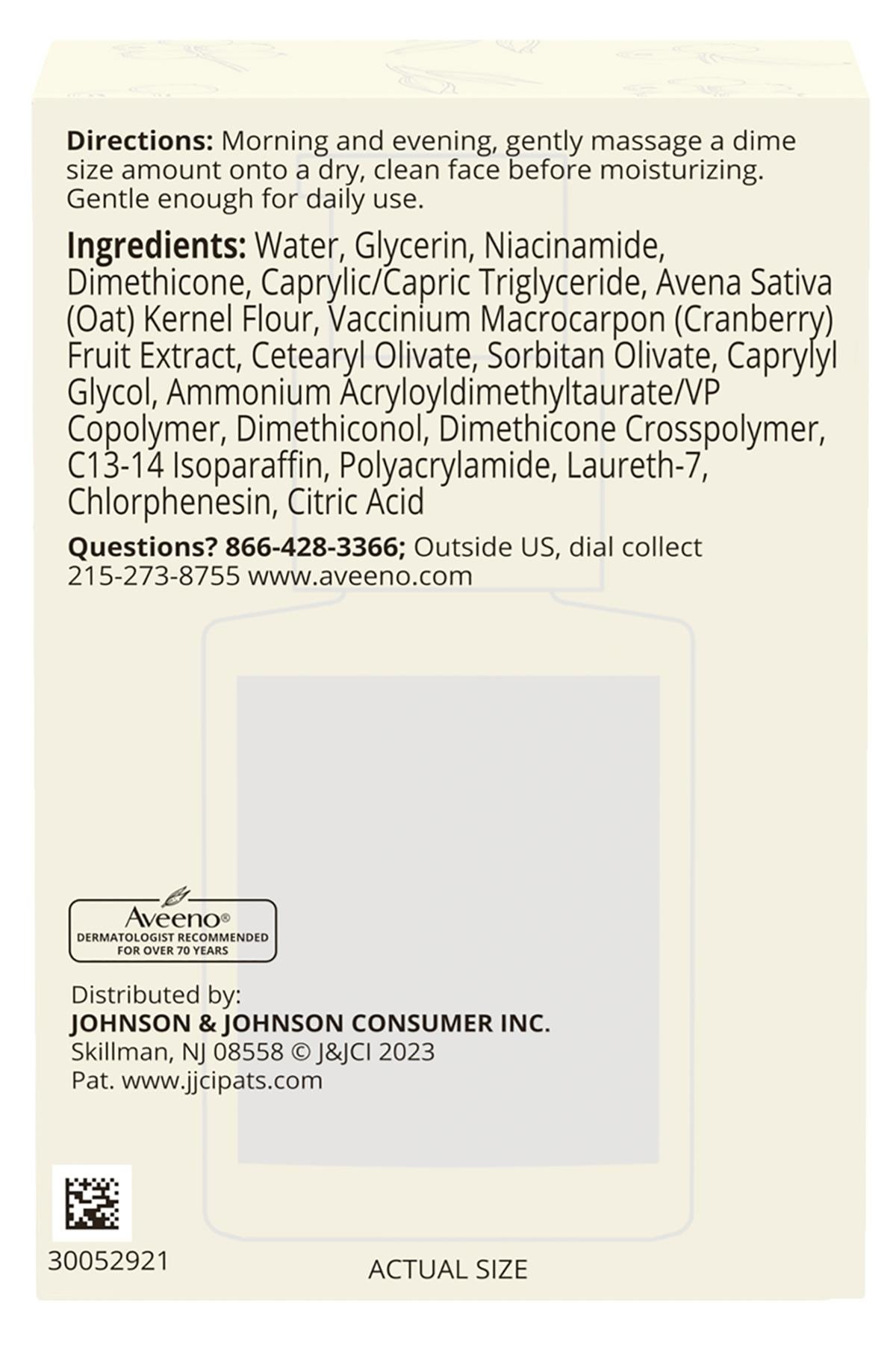 Aveeno Calm + Restore Age Renewal Yüz Serumu 29ML