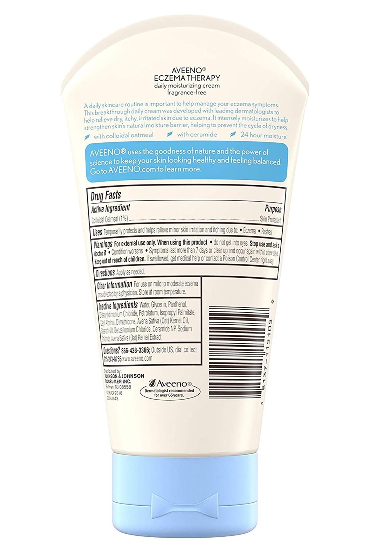 Aveeno Eczema Therapy Günlük Nemlendirici Krem 141GR