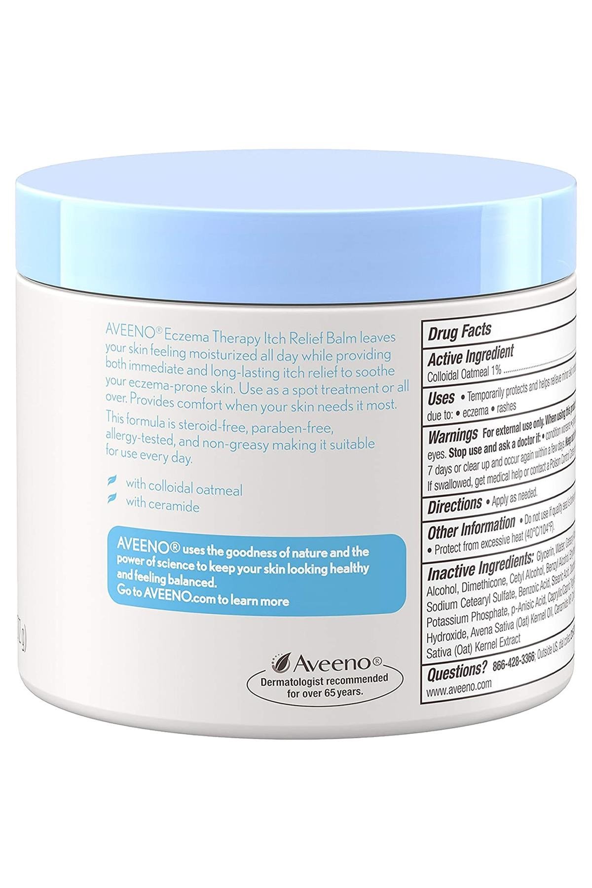 Aveeno Eczema Therapy Itch Relief Balm 312GR