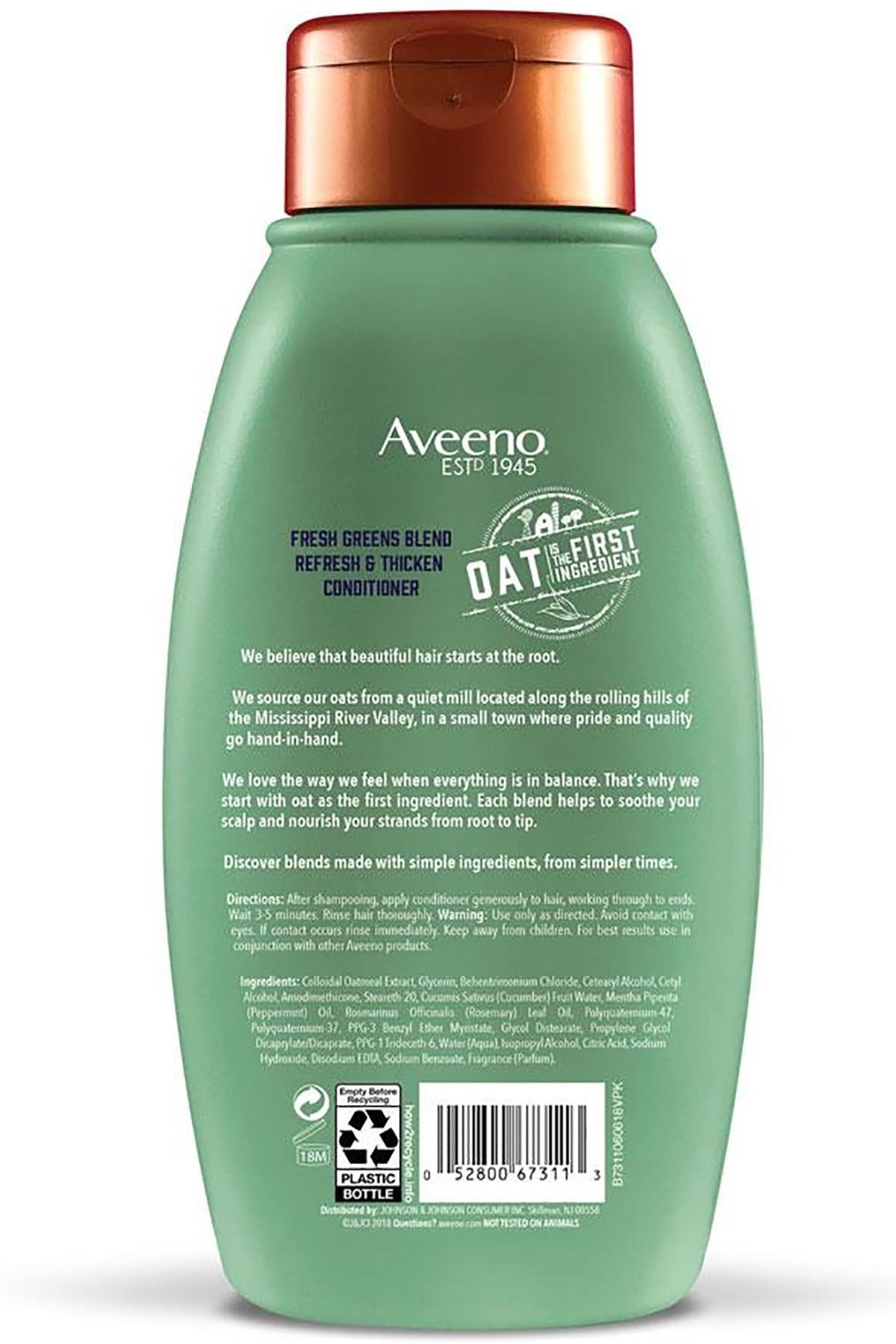 Aveeno Fresh Greens Blend Saç Kremi 354ML