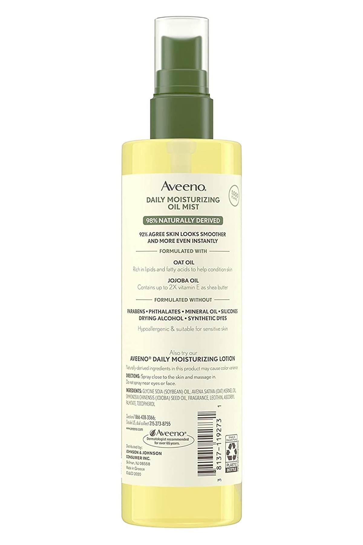 Aveeno Günlük Nemlendirici Sprey Yağ 200ML