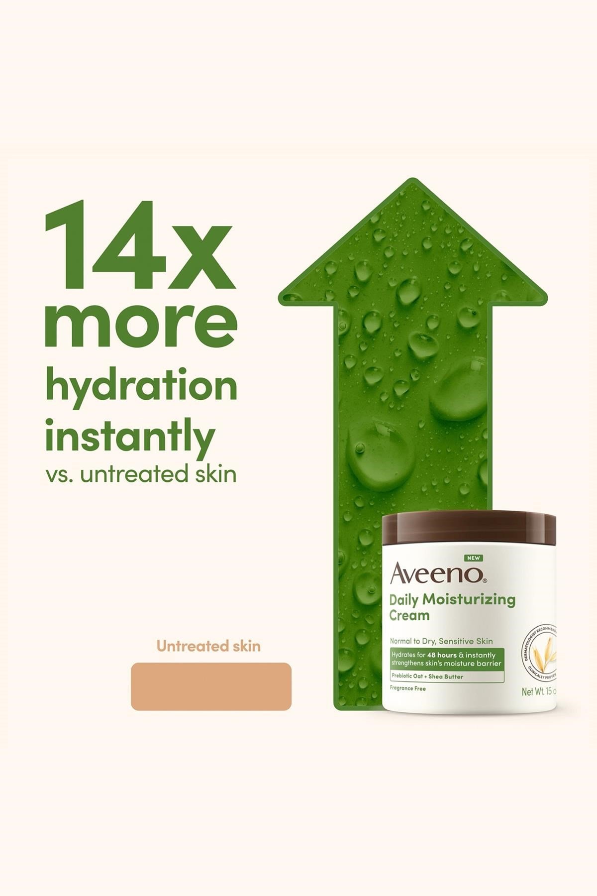 Aveeno Günlük Nemlendirici Vücut ve Yüz Kremi 425GR