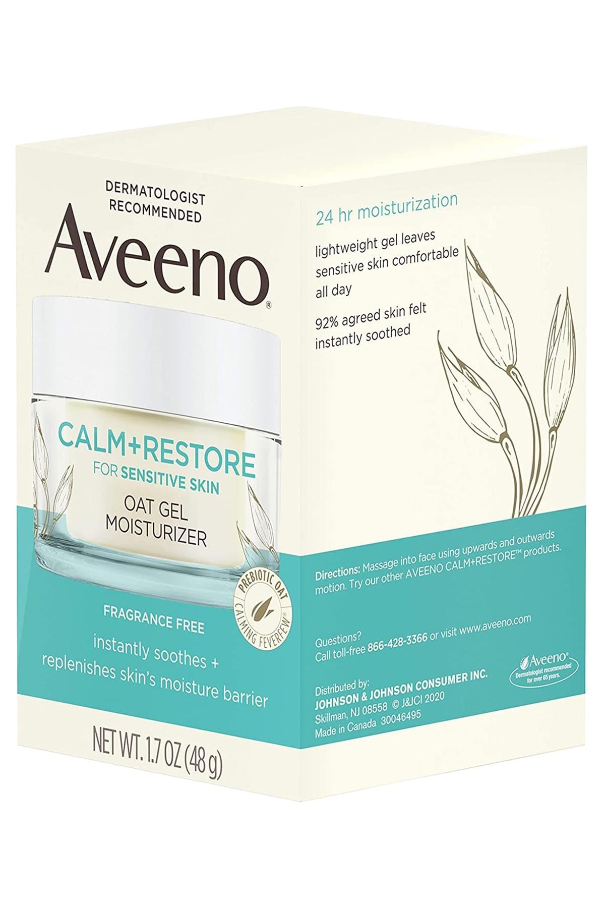 Aveeno Hassas Ciltler İçin Yulaf Özlü Nemlendirici Yüz Kremi 48GR