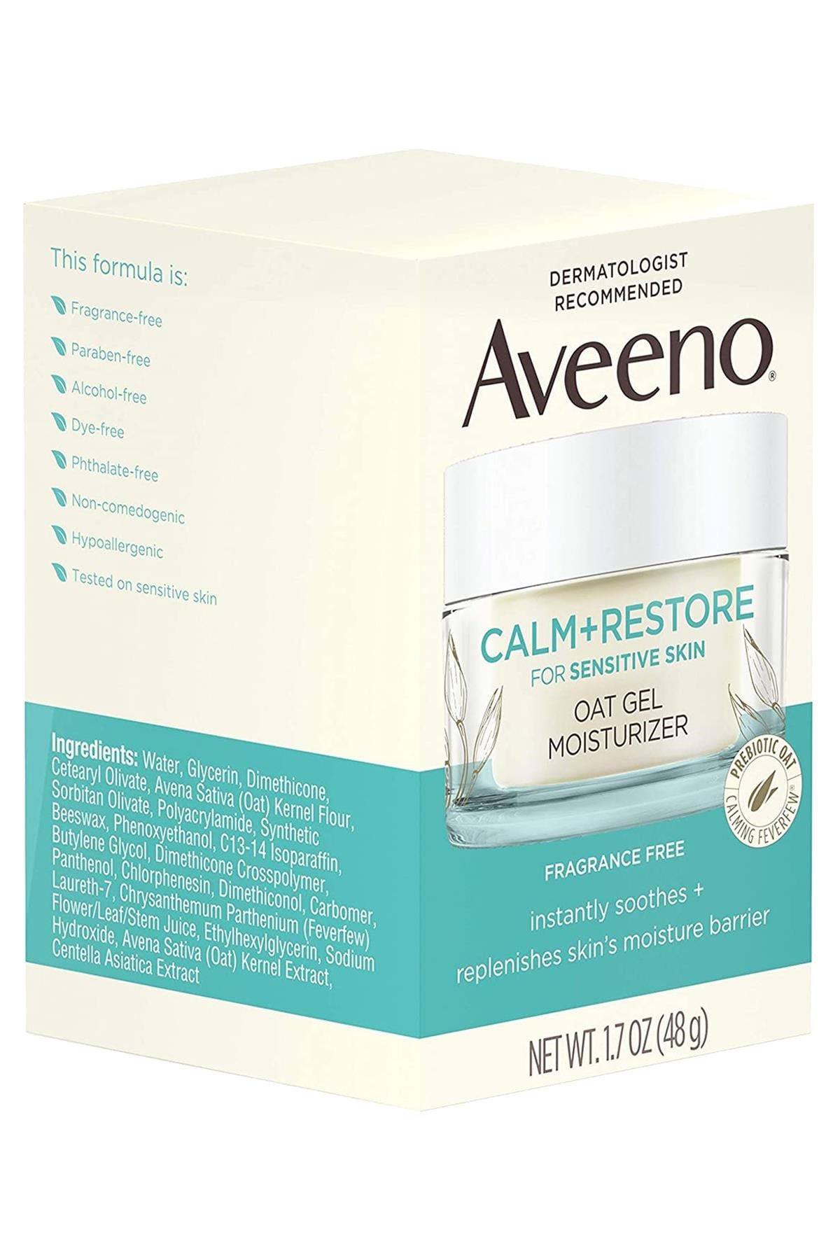 Aveeno Hassas Ciltler İçin Yulaf Özlü Nemlendirici Yüz Kremi 48GR