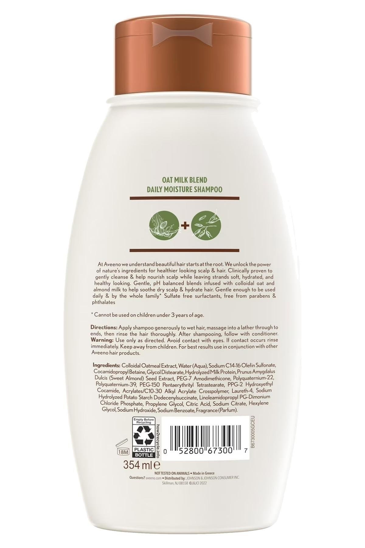 Aveeno Oat Milk Blend Şampuan 354ML