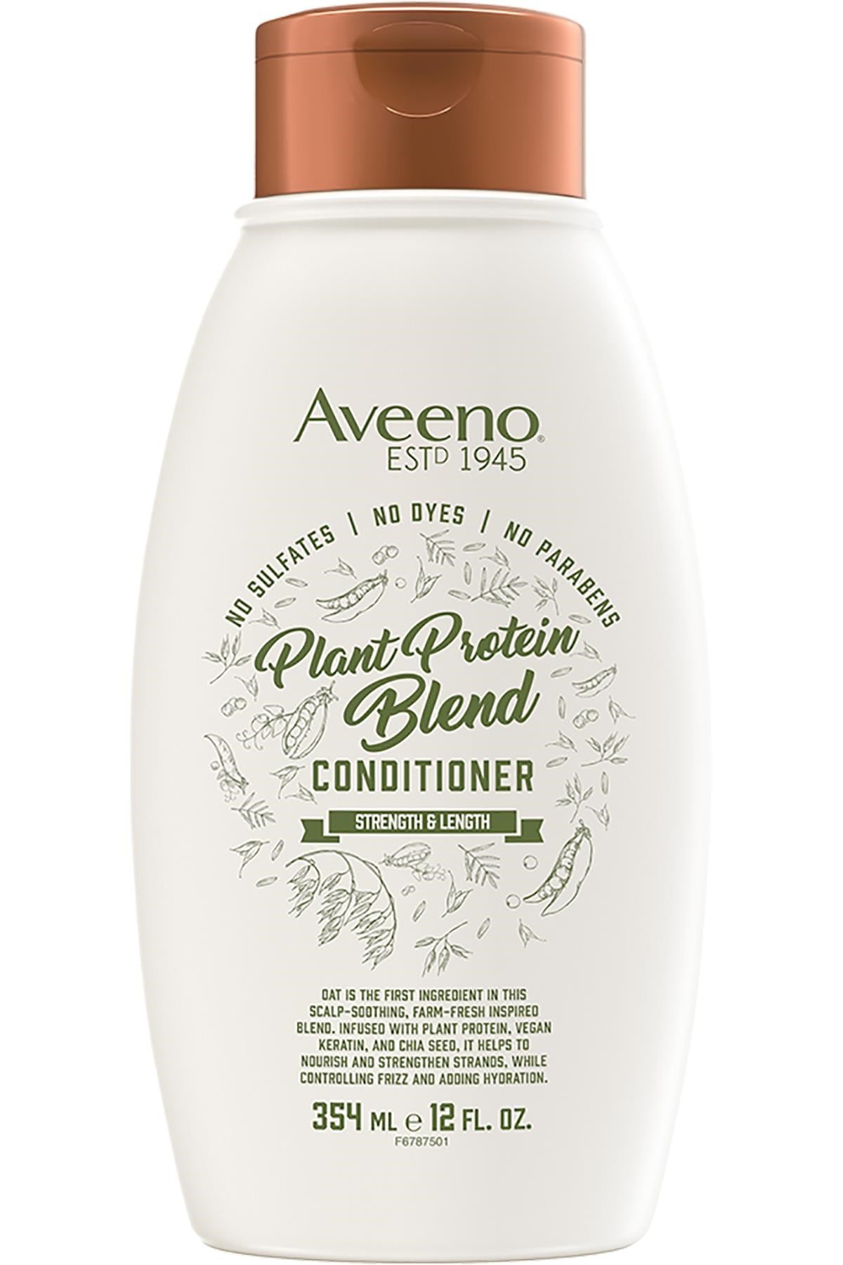 Aveeno Plant Protein Blend Güç ve Uzunluk Desteği Saç Kremi 354ML