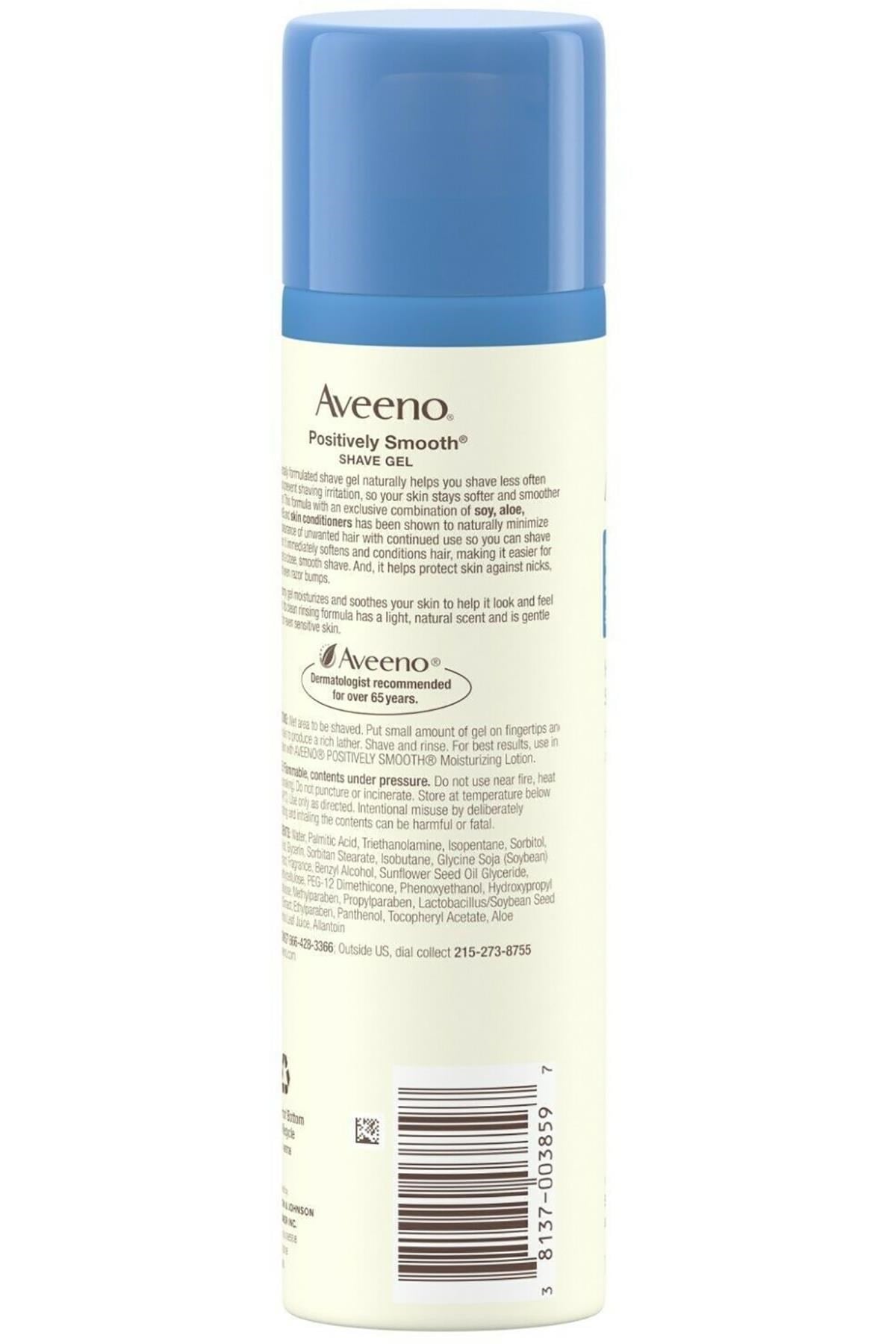 Aveeno Positively Smooth Tıraş Jeli 198GR