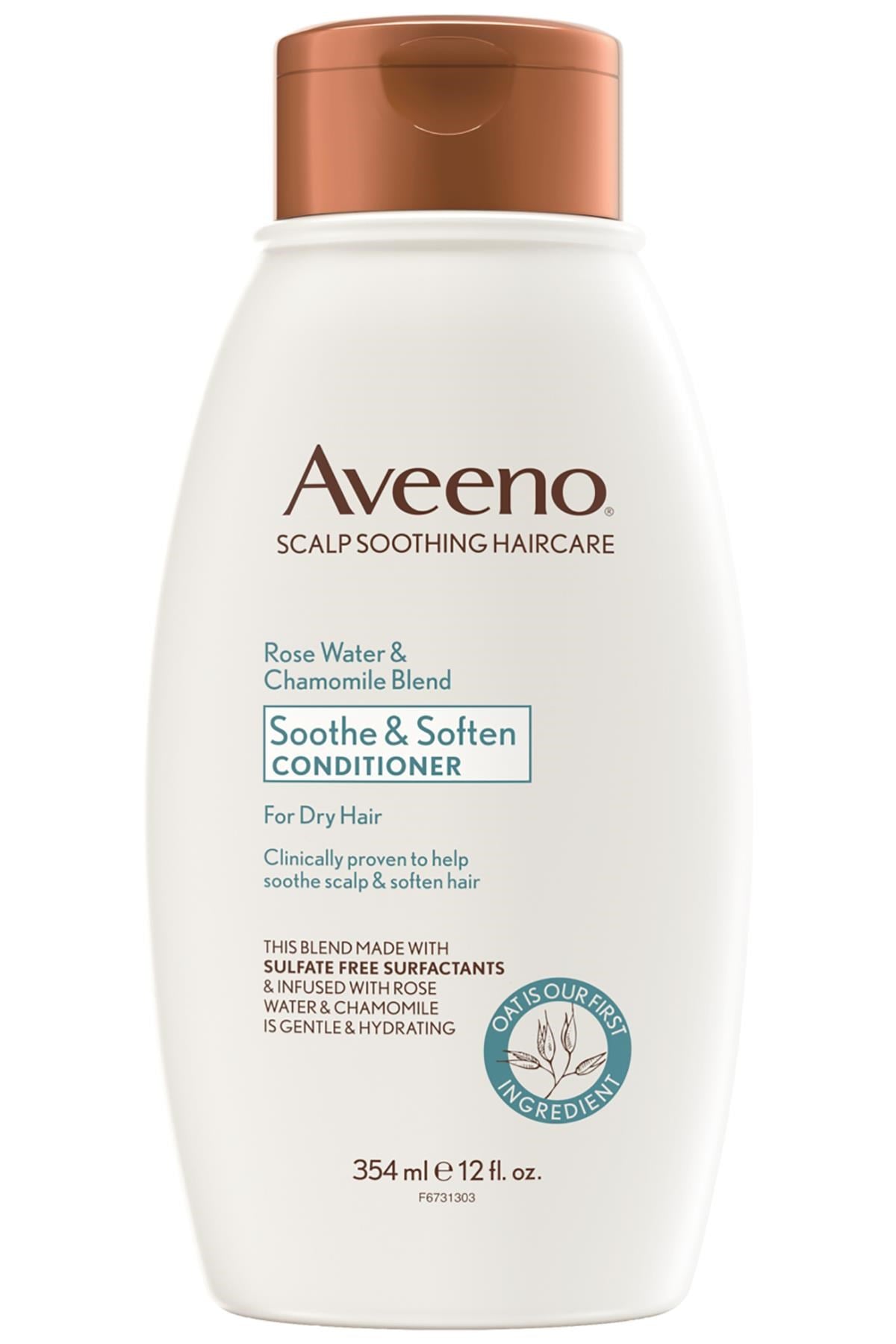 Aveeno Rose Water & Chamomile Blend Saç Kremi 354ML