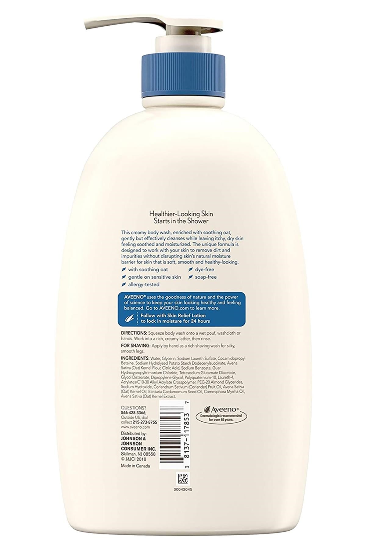 Aveeno Skin Relief Kokusuz Vücut Şampuanı 975ML