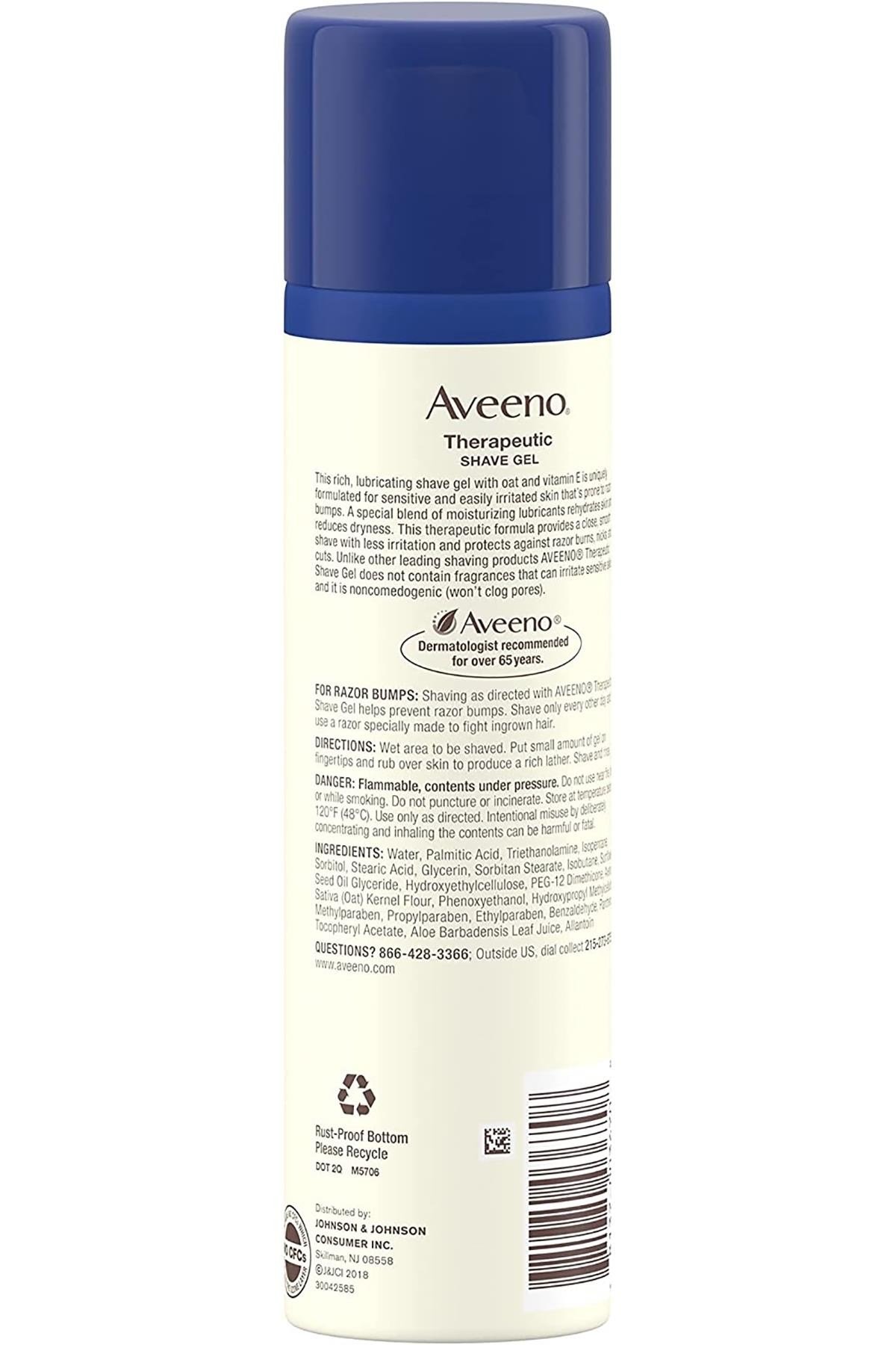 Aveeno Therapeutic Tıraş Jeli 198GR